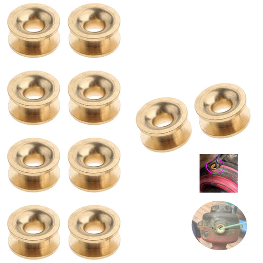 18Pcs Universal Grass Trimmer Head Eyelets Sleeve Strimmer Cutter Parts Accessories Replacement Parts